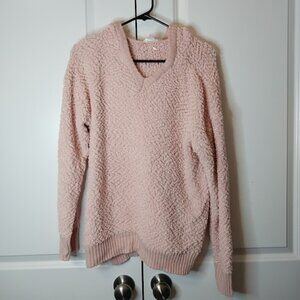 No Boundaries Pink Sweater